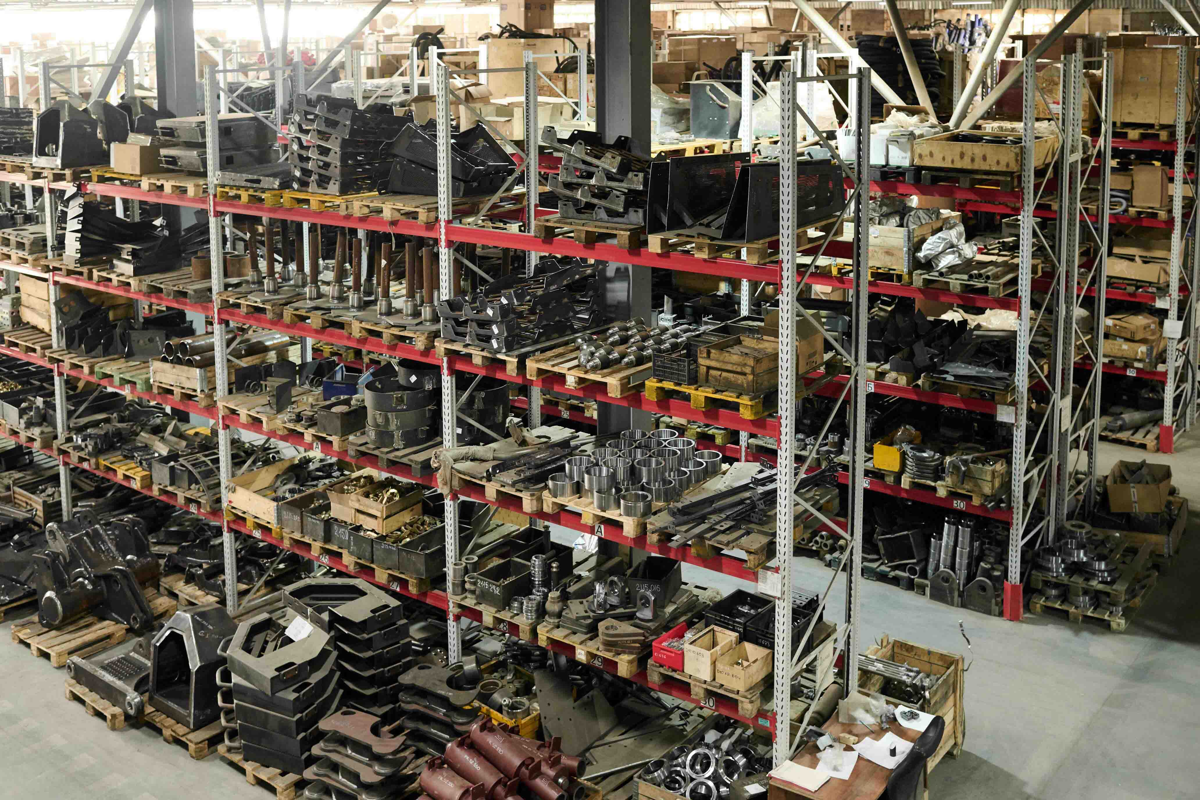 Automotive Parts Pallet Racking