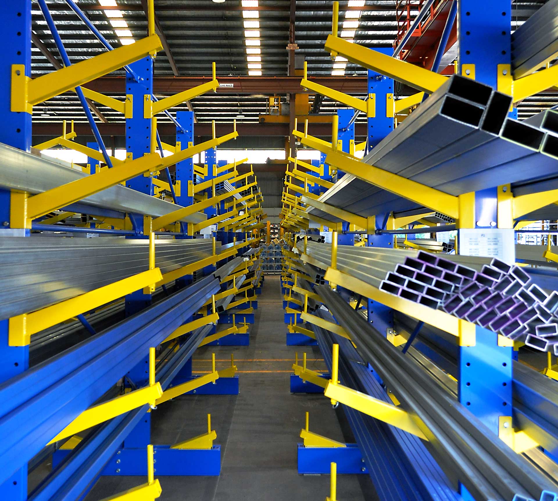 CantiClad Shed system for outdoor weather protected storage