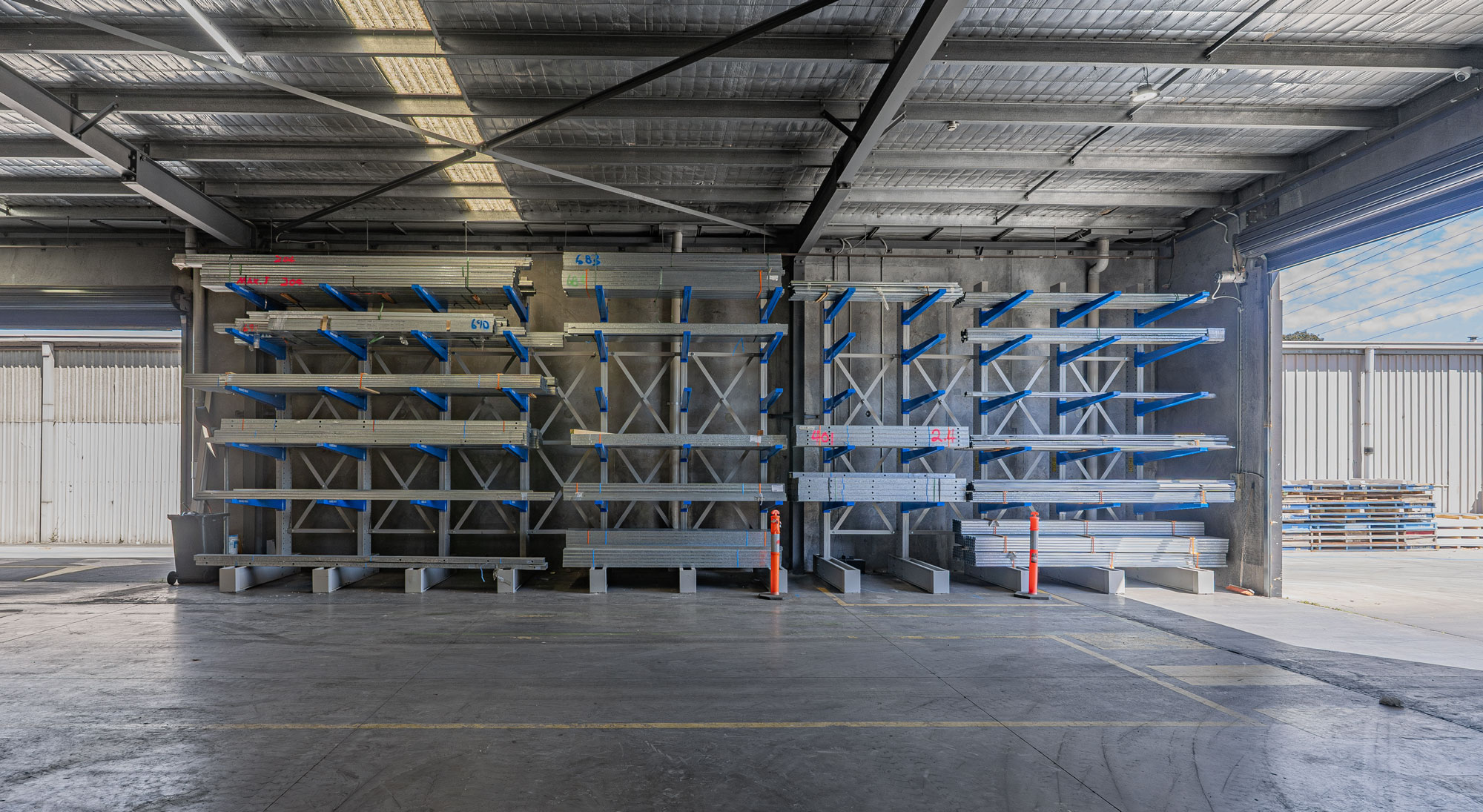 Archiclad Thomastown Indoor Cantilever Racking System